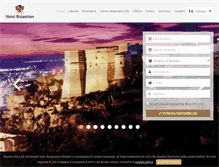 Tablet Screenshot of hotelbizantino.it